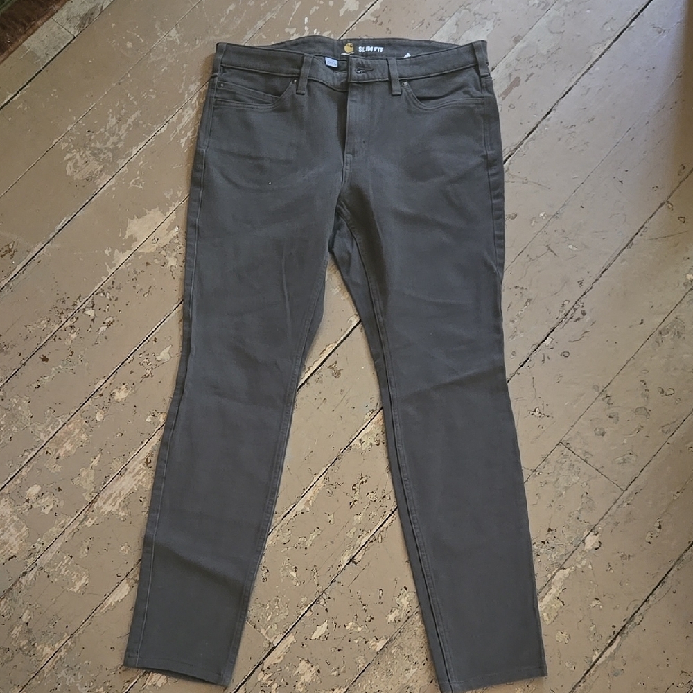 Carhartt Slim Fit Brown Pants